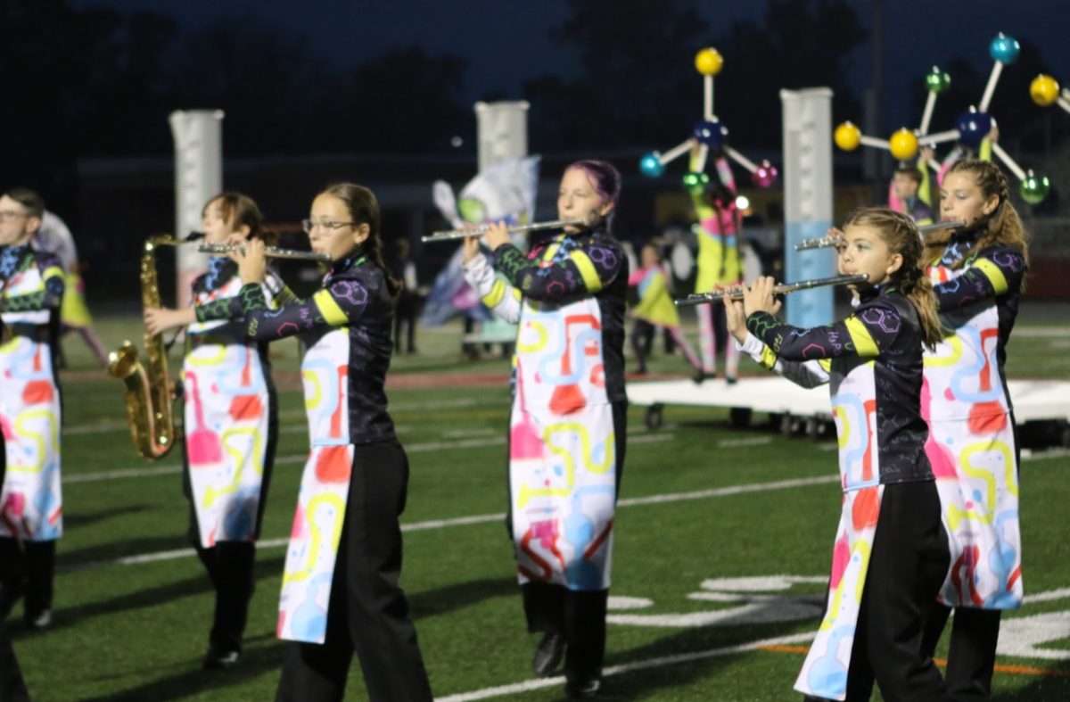 Marching Knights Soar to Second Place at Band Championships