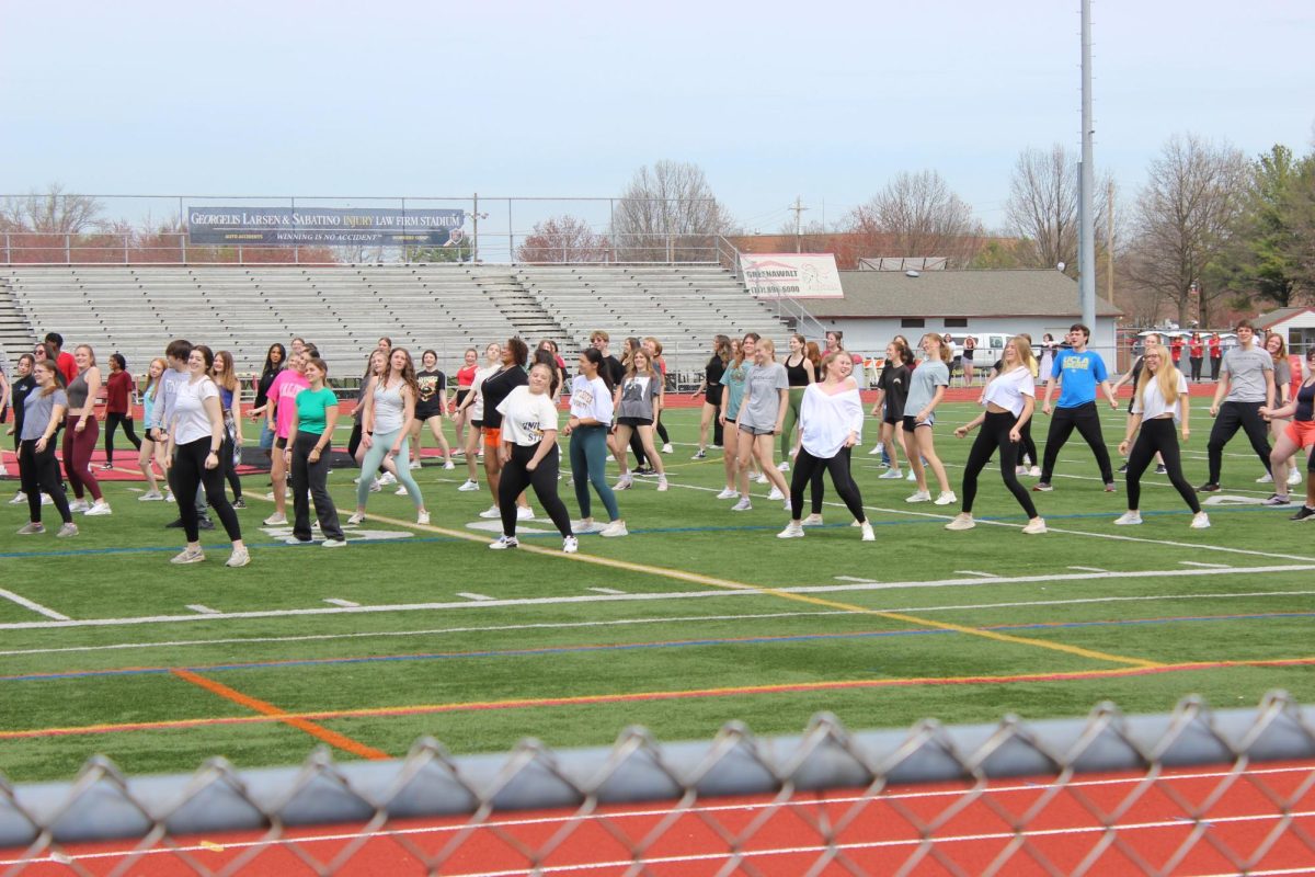 On Tuesday, April 9, HHS students and staff enjoyed the nice weather outside during the Spring Sha-Bing, an event where different Hempfield Clubs showcase fun events, such as US Army Knockerball, Renaissance Club Jousting, and many more.