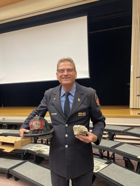 Local Hero Shares His 9/11 Story with Students